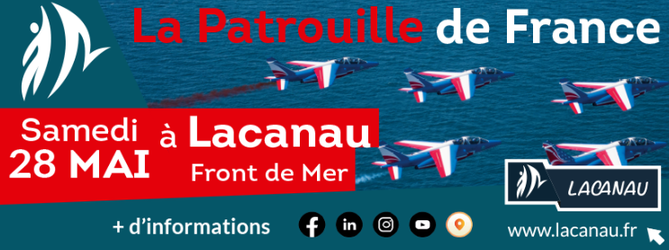 Show Patrouille France Lacanau